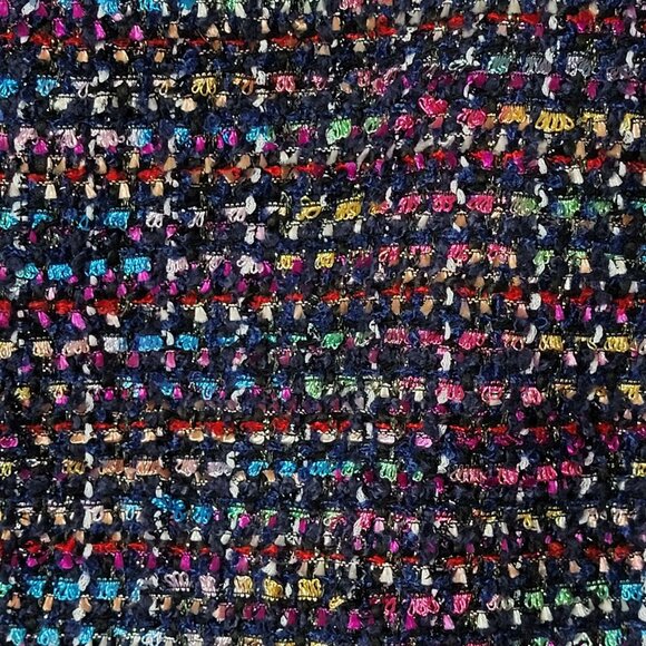 LOFT Womens Multicolor Tweed Business Casual Work Office Mini Skirt Size 0 - Picture 5 of 8